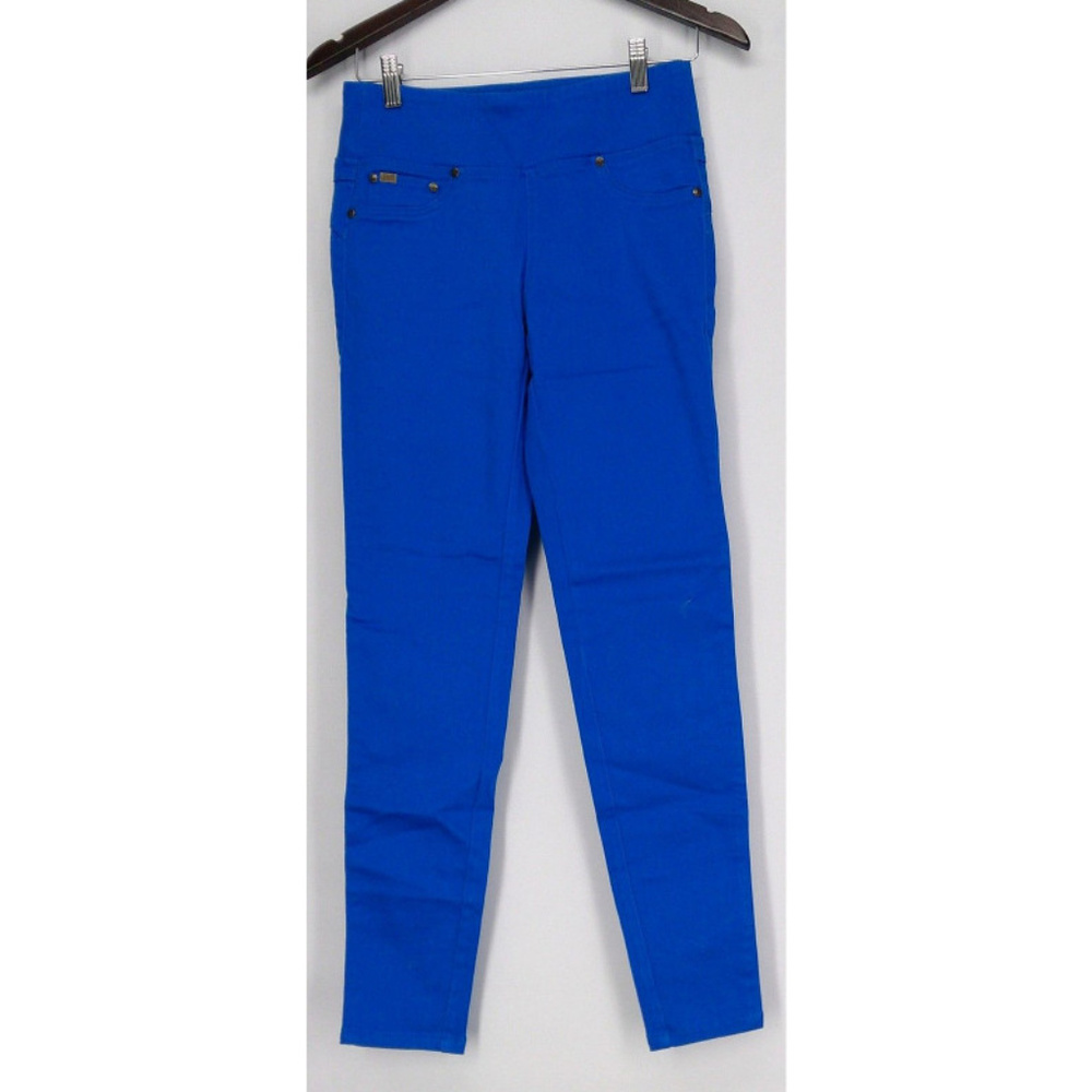 Diane Gilman Royal Blue Pull On Skinny Jeans XS